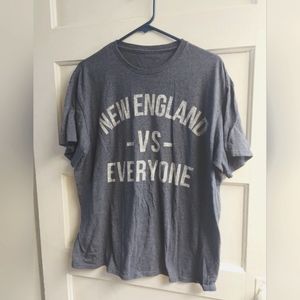 New England themed short sleeved t-shirt